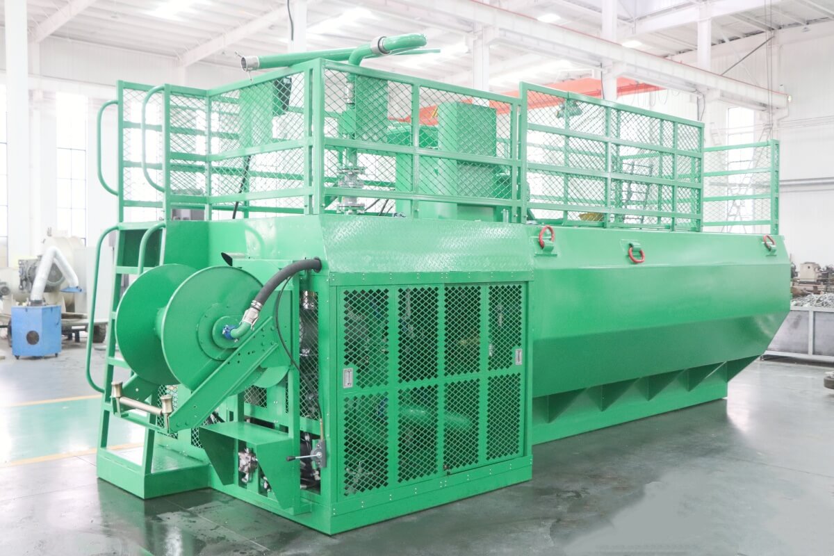 Hydroseeding machine for Post-Mining Site Rehabilitation