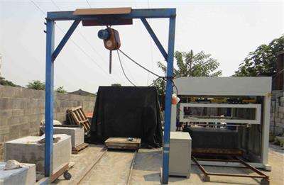 foam concrete wire cutting machine