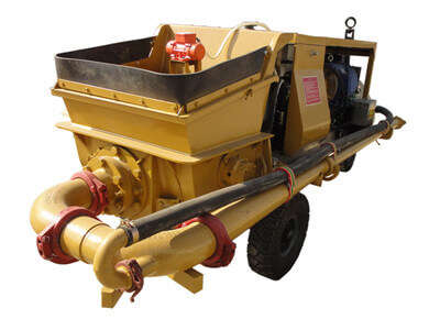 hydraulic shotcrete pump