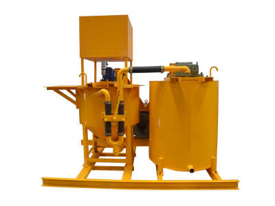 diesel colloidal grout mixer and agitator manufacture