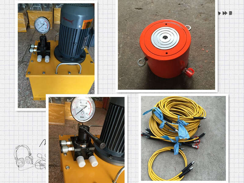 electrical oil pump for lifting hydraulic jacks