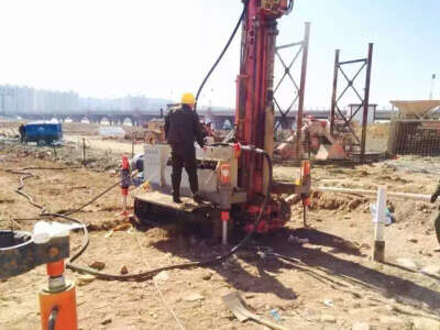 high pressure jet grouting drilling rig