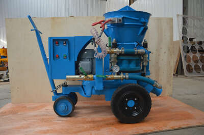 refractory gunite machine