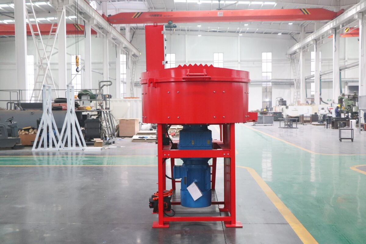 800kg mixing capacity refractory mixer