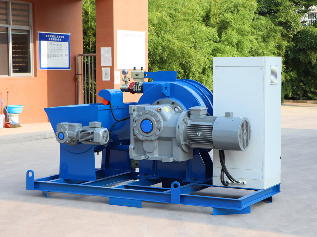 Squeeze concrete hose pump