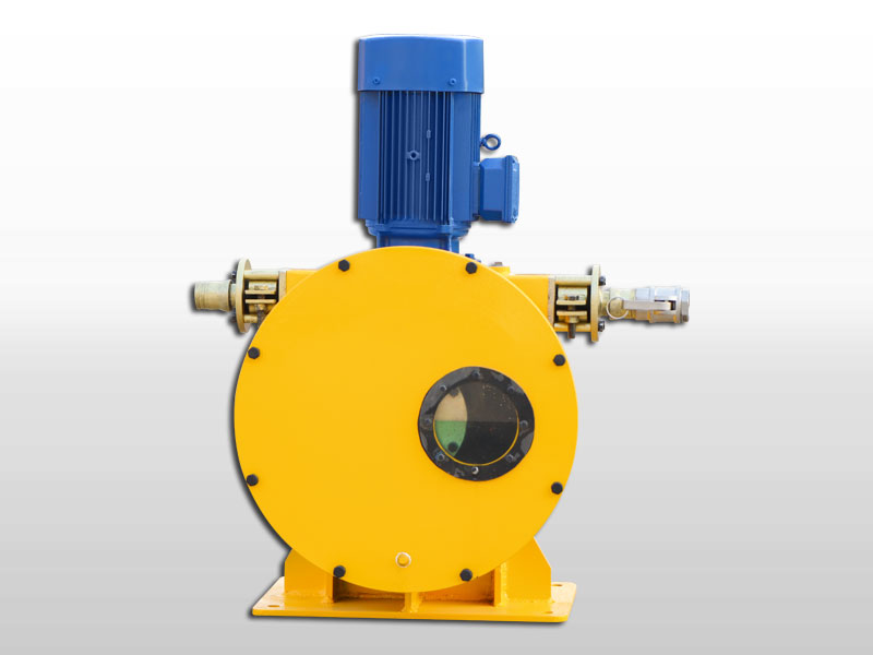 single roller squeeze hose pump