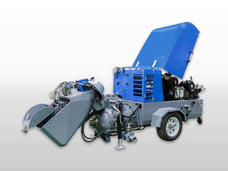 diesel conveyor for floor screeds