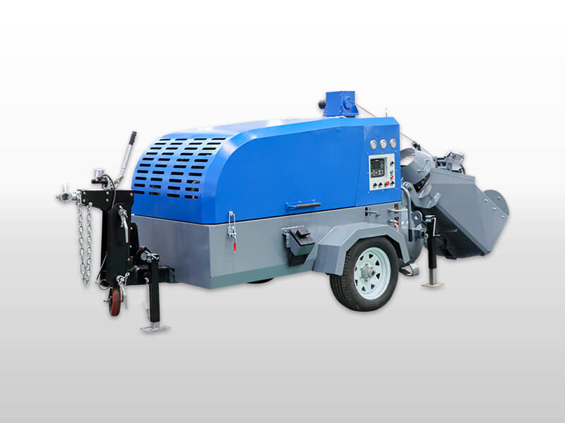 diesel conveyor for floor screeds