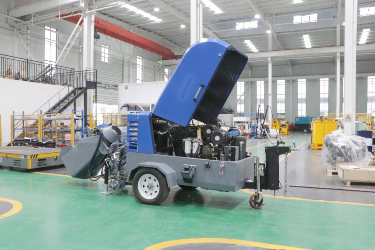 floor screed pneumatic conveyor