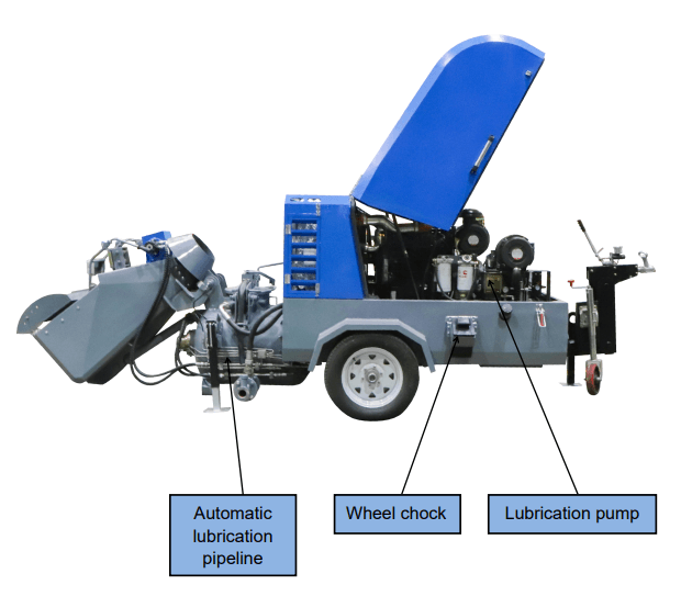 pneumatic floor screeds conveyor