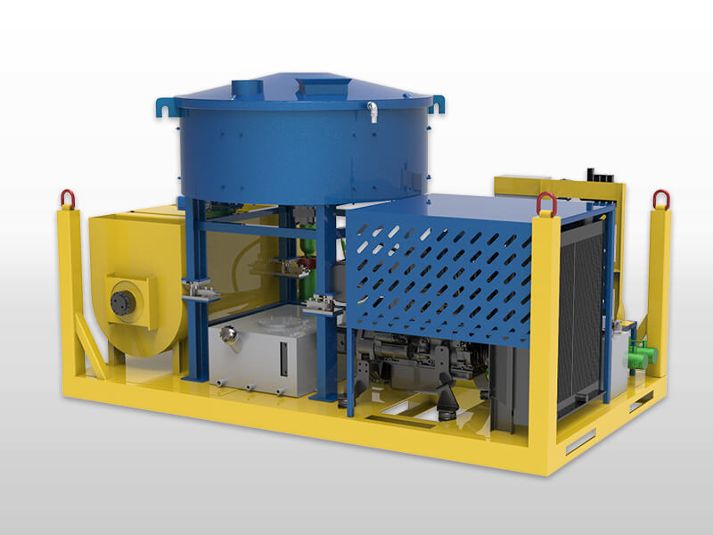 Floor screeding mortar mixing conveying machine