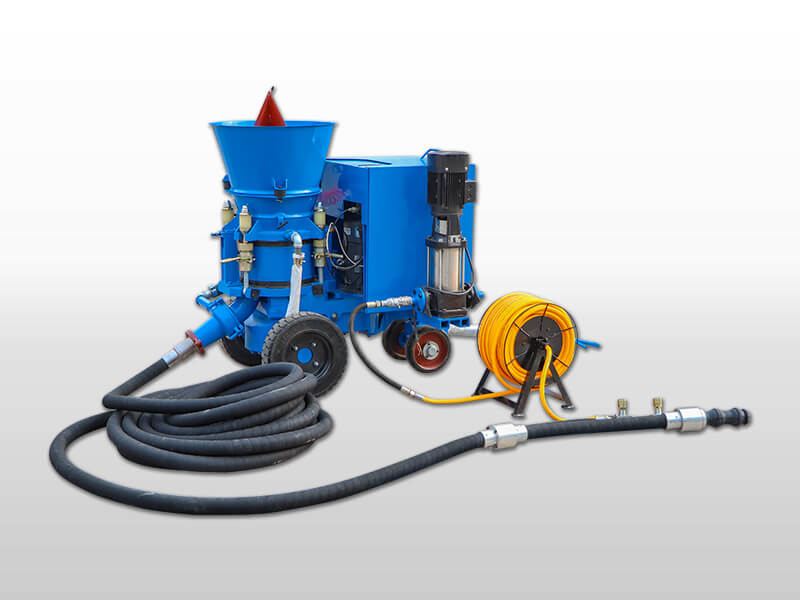 electrical refractory gunite machine