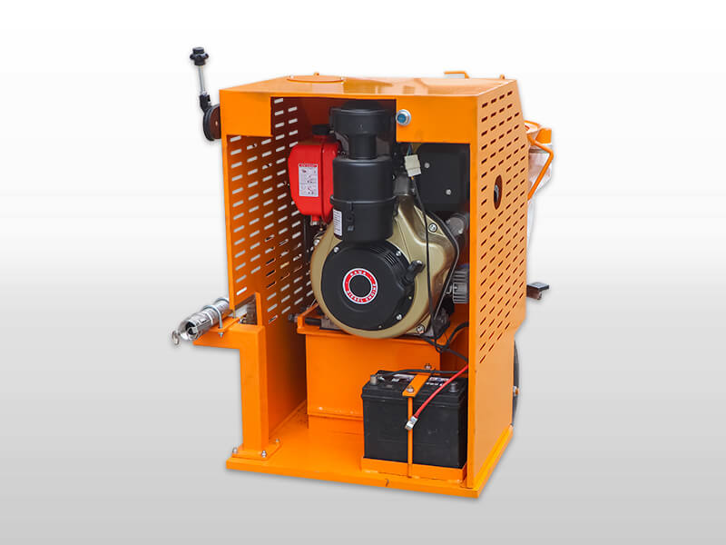 diesel engine of refractory gunning machine