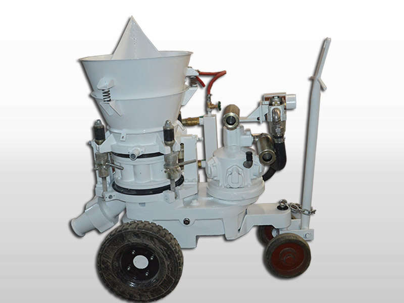 refractory gunite machine