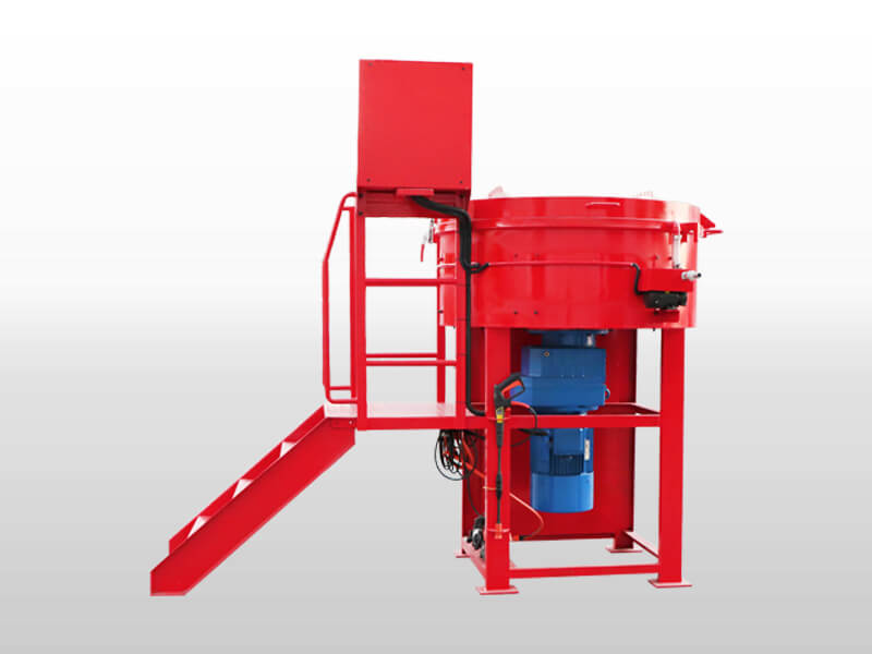 pan mixer for refractory