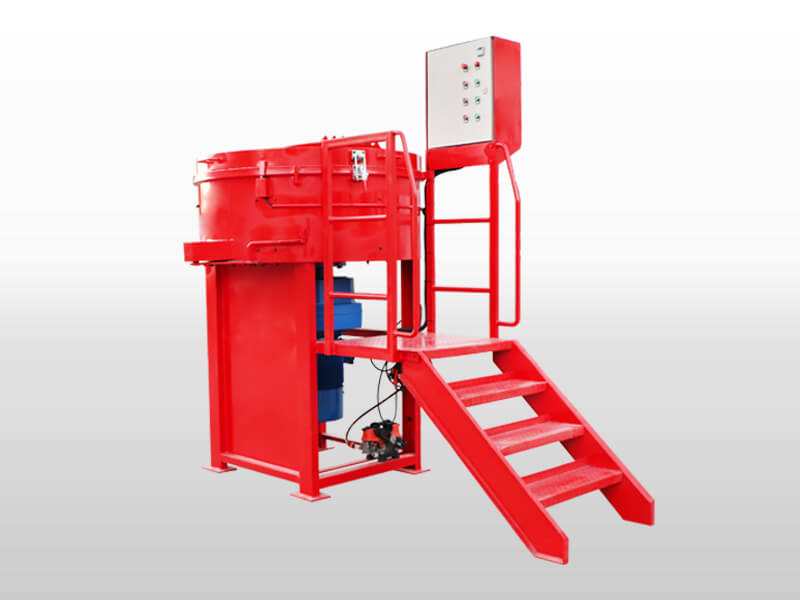 castable refractory pan mixer