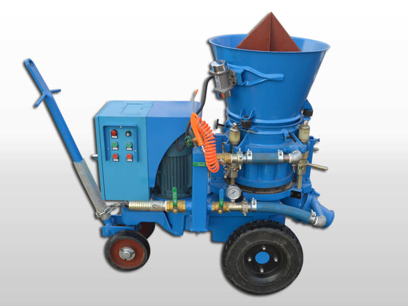 refractory gunite machine