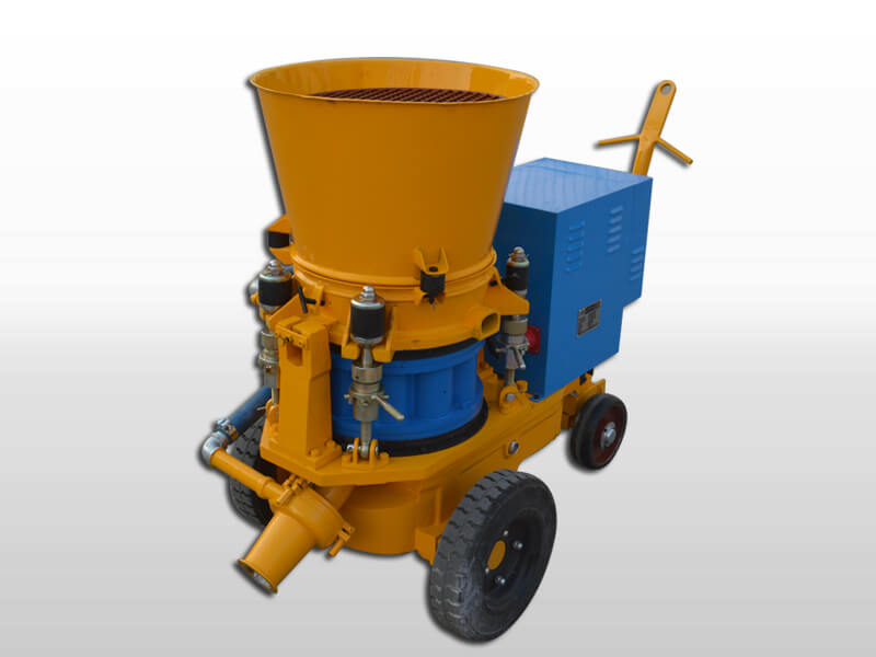 refractory castable gunning machine