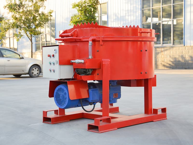 250kg refractory pan mixer