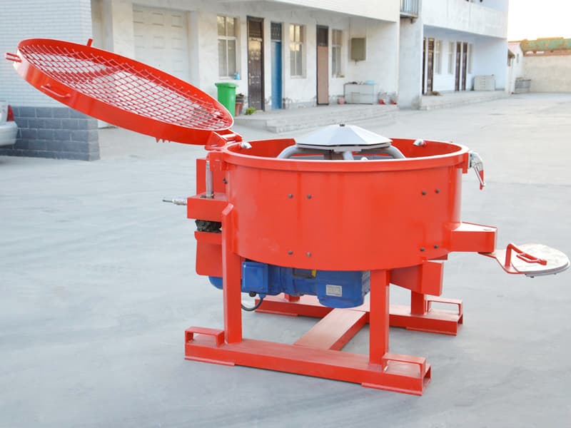 300kg refractory pan mixer