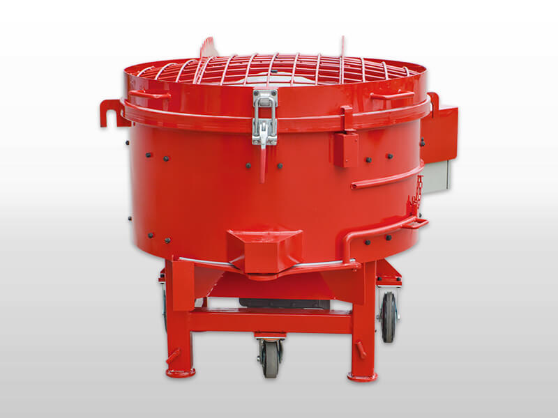 250kg castable refractory pan mixer