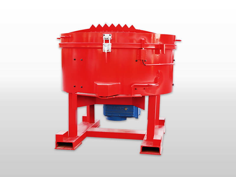 500kg capacity refractory concrete mixer