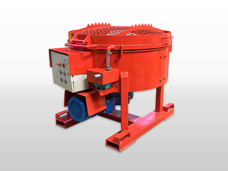 500kg capacity refractory pan mixer