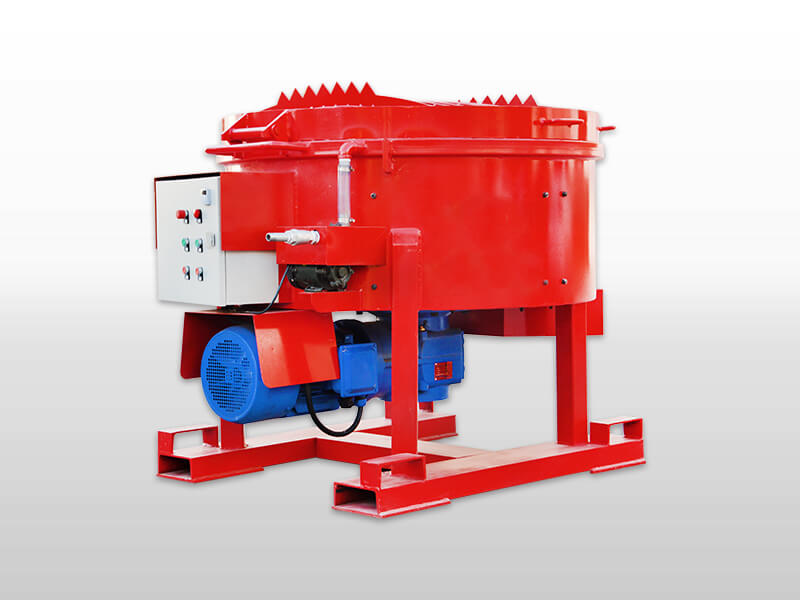 500kg mixing capacity refractory pan mixer