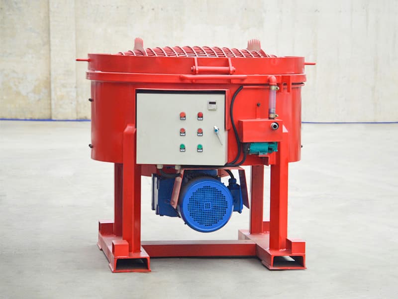 high quality refractory pan mixer