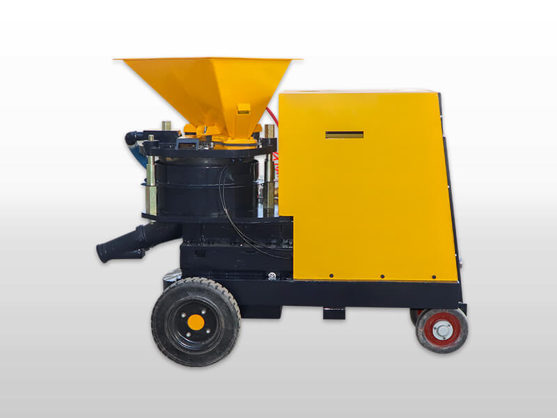 dry and wet mix shotcrete machine