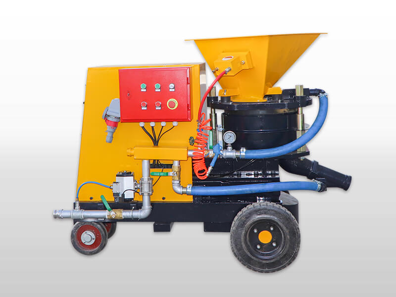 electric dry and wet mix shotcrete machine