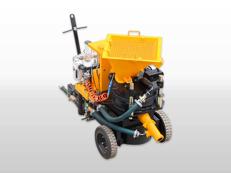 dry wet mix concrete spraying machine