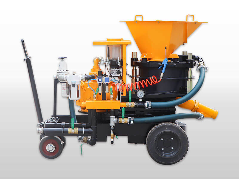 wet and dry shotcrete pump