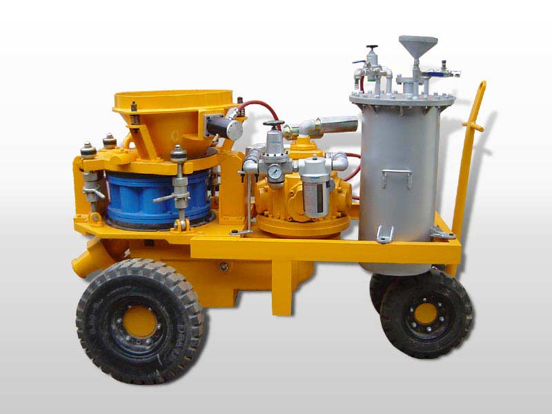 wet gunite machine