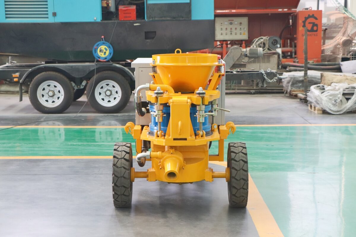 wet mix shotcrete machine manufacturer