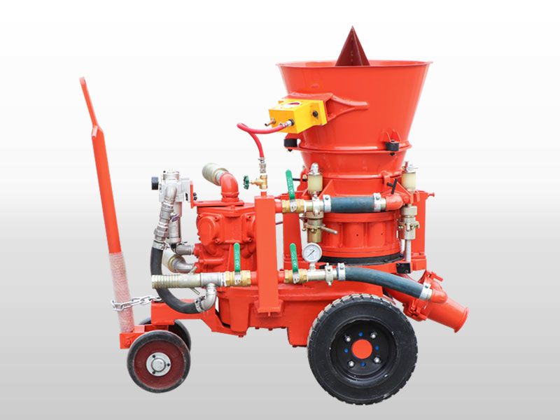 air motor dry mix shotcrete machine for sale