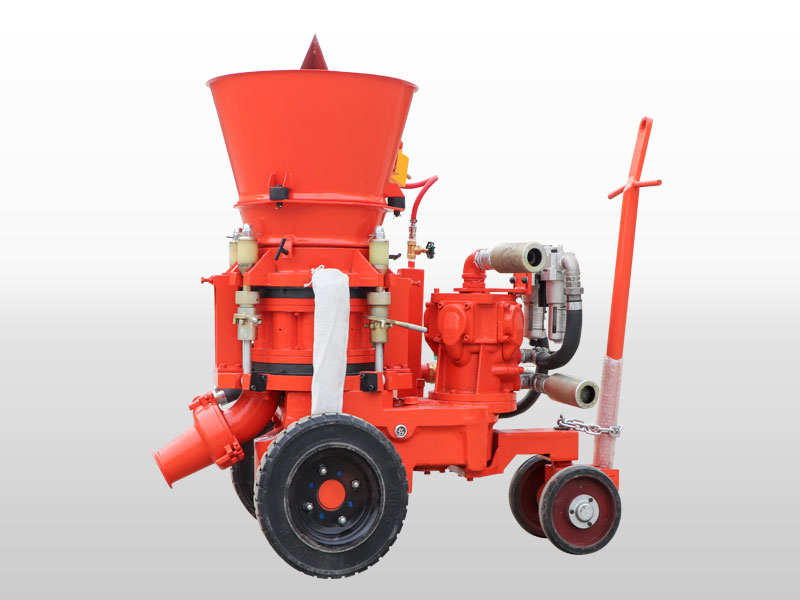 dry mix shotcrete machine