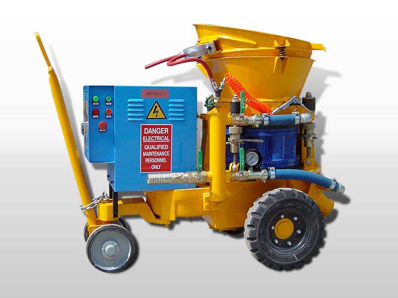 dry shotcrete equipment