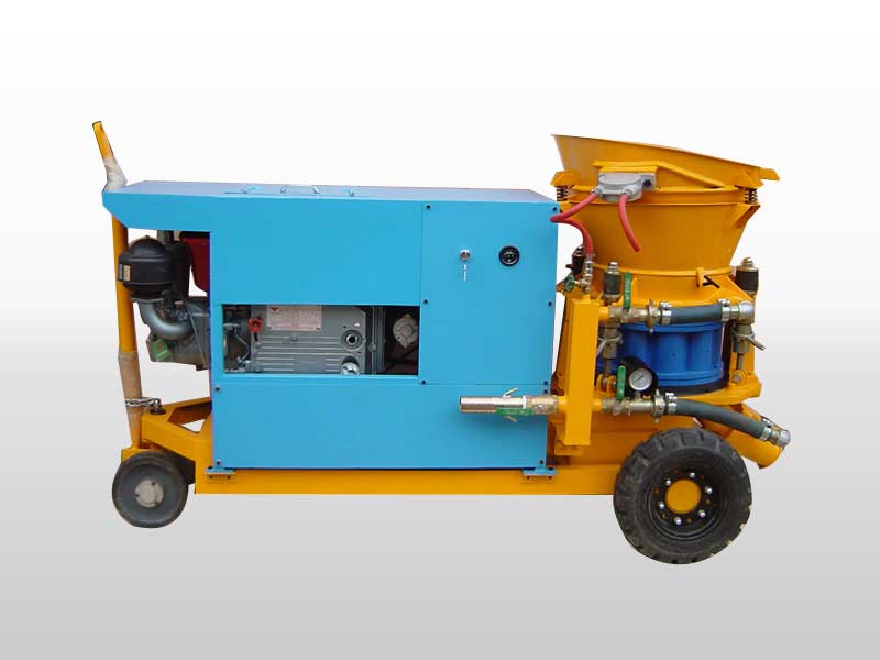 dry gunning machine