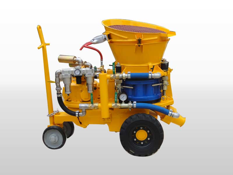 dry-mix shotcrete machine