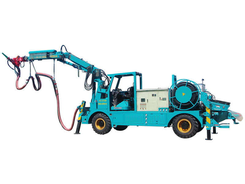 wet shotcrete system equipment