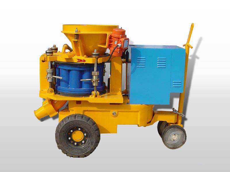 concrete spraying machine