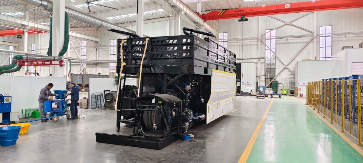 15m3 tank capacity hydroseeder