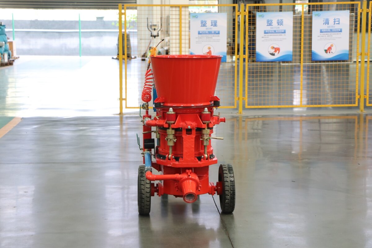 high quality electrical refractory gunning machine