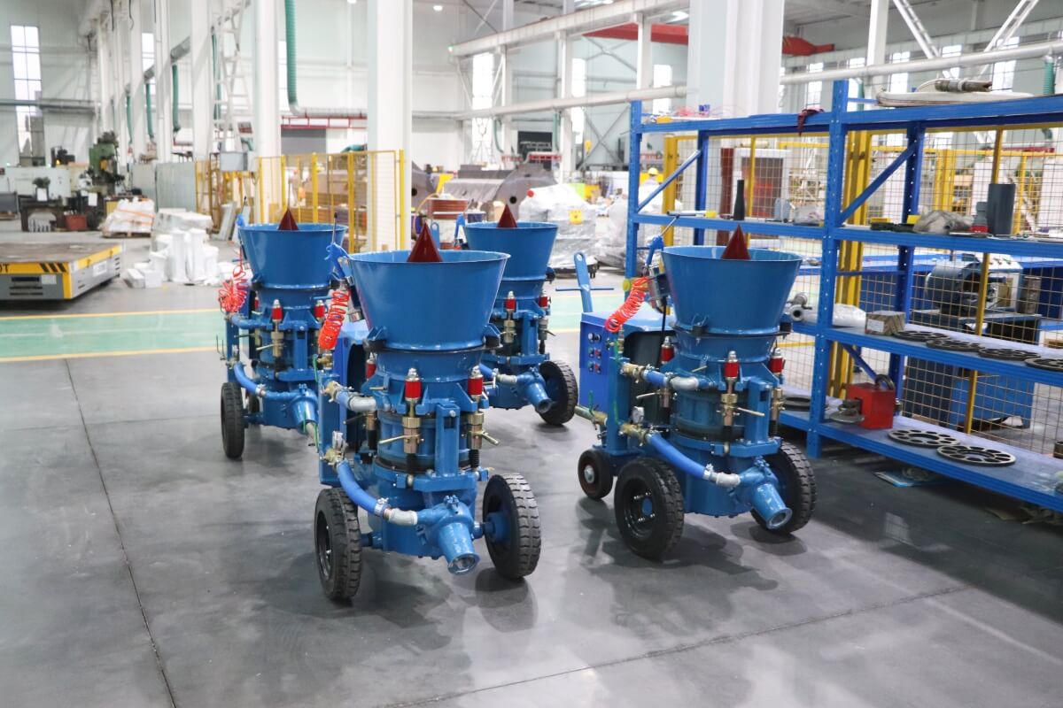 refractory gunning machine