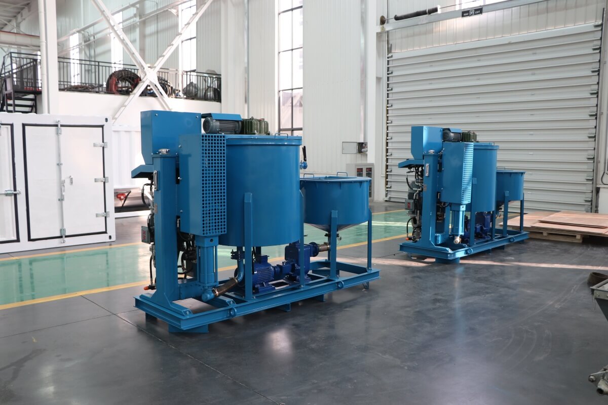 cement grout station