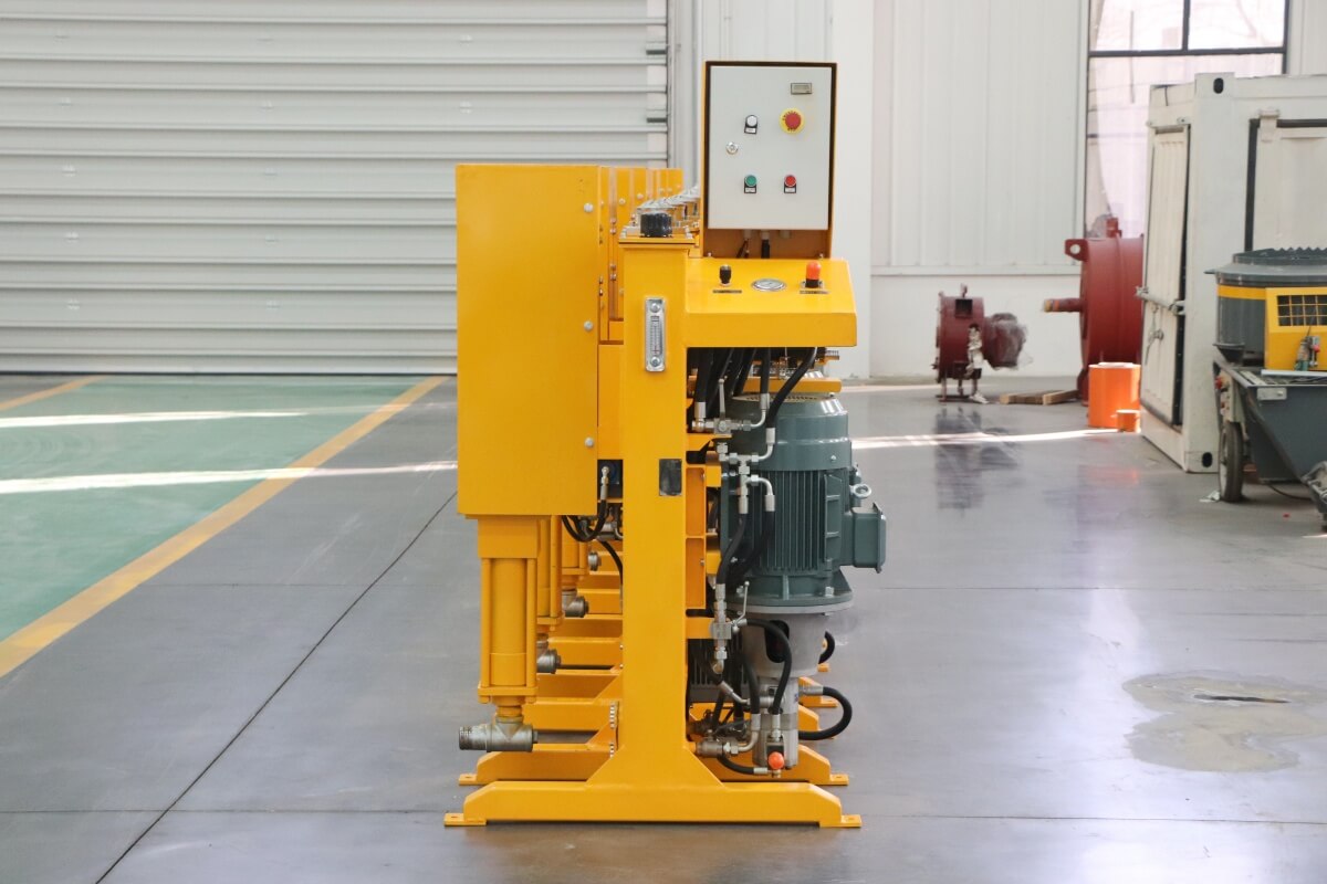 vertical hydraulic grout pump