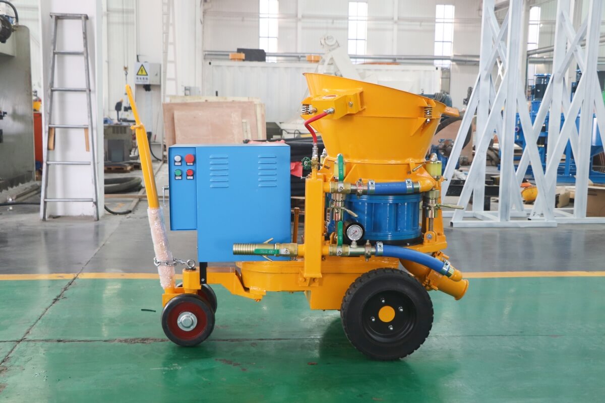 concrete sprayer machine