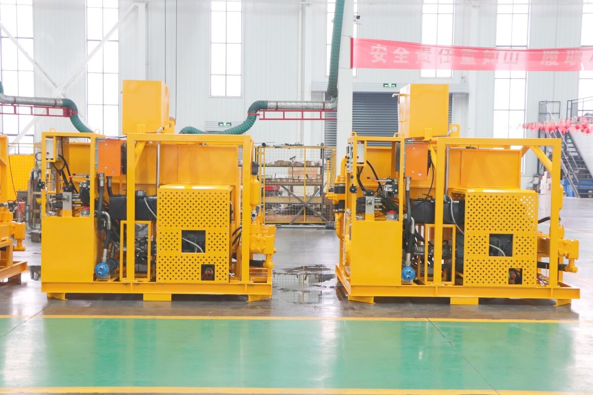 Grout Mixer and Pump