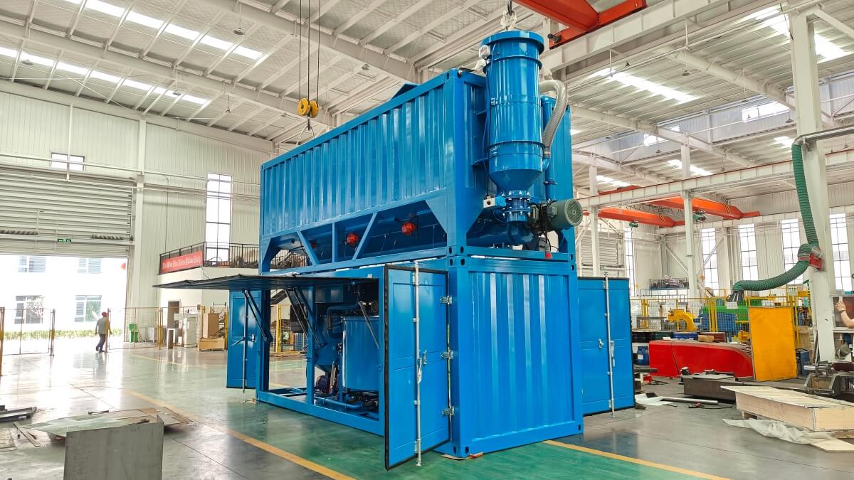 Full Automatic Grout Batching Mixing Plant